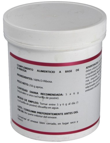 Holomega D-Ribosa 250Gr. de Equisalud
