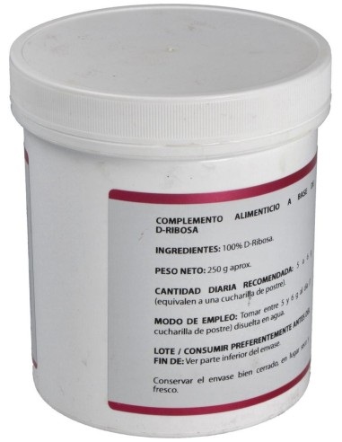 Holomega D-Ribosa 250Gr. de Equisalud