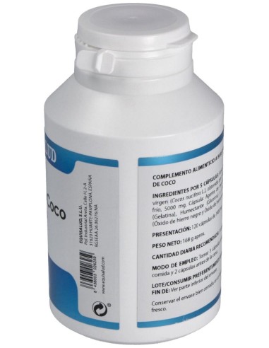 Hololine Aceite De Coco 120Perlas de Equisalud