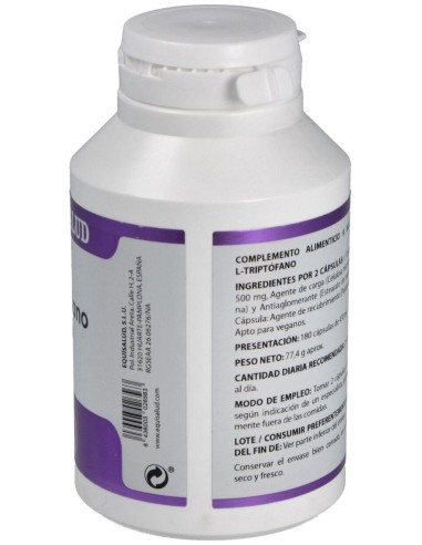 Holomega L-Triptofano 180Cap. de Equisalud