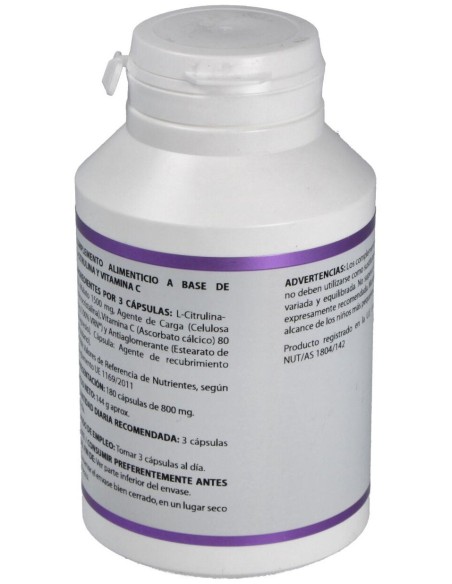 Holomega L-Citrulina 180Cap. de Equisalud