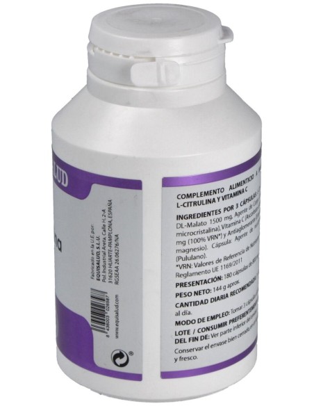 Holomega L-Citrulina 180Cap. de Equisalud