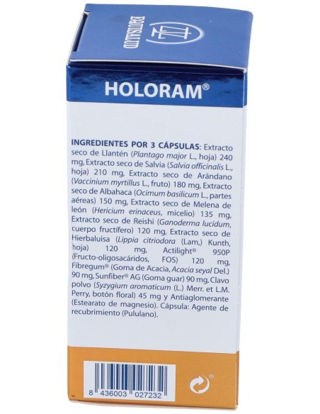 Holoram Foodbiotic 60Cap. de Equisalud