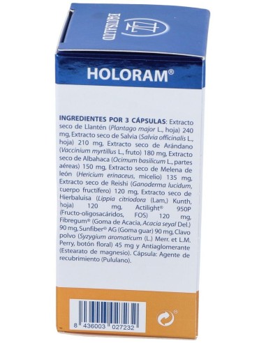 Holoram Foodbiotic 60Cap. de Equisalud