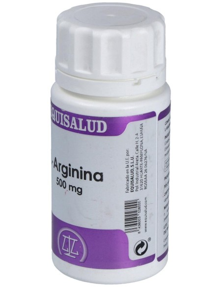 Holomega L-Arginina 50Cap. de Equisalud