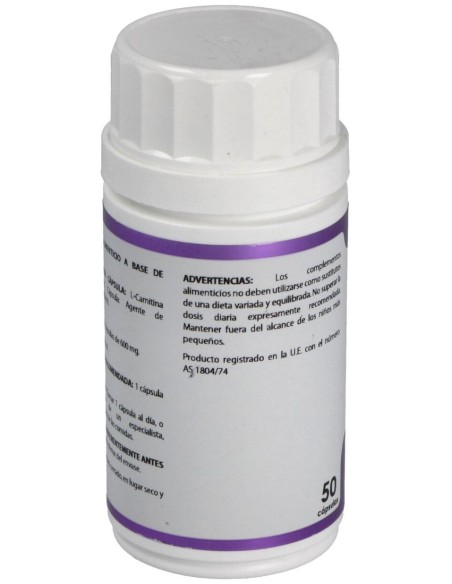 Holomega L-Carnitina 50Cap. de Equisalud