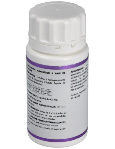 Holomega L-Prolina 50Cap. de Equisalud