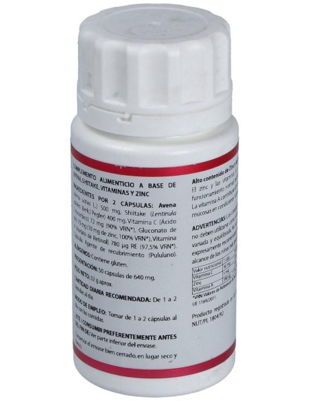 Holomega Betaglucanos 50Cap. de Equisalud