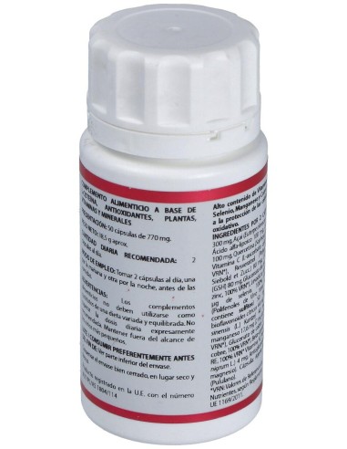Holomega Antiox Plus 50Cap. de Equisalud