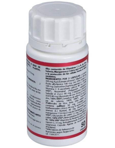 Holomega Antiox Plus 50Cap. de Equisalud
