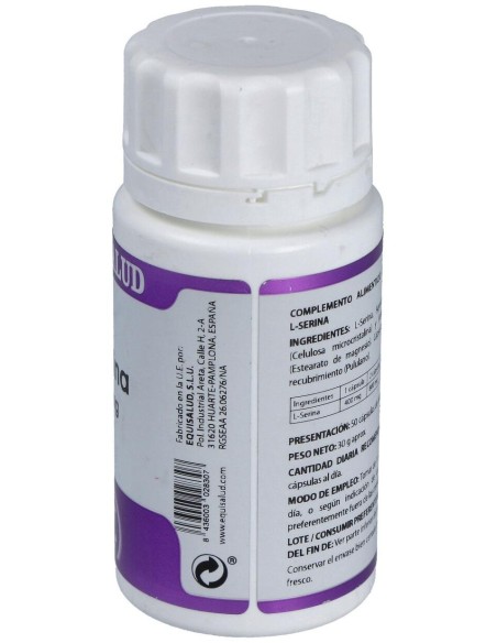 Holomega L-Serina 50Cap. de Equisalud