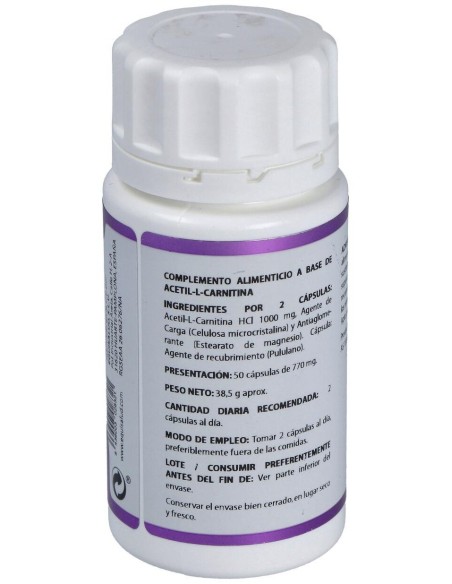 Holomega Acetil L-Carnitina 50Cap. de Equisalud