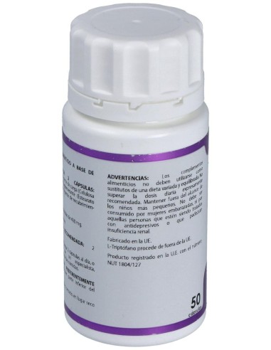 Holomega L-Triptofano 50Cap. de Equisalud