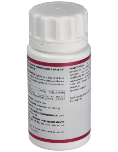 Holomega Coenzima Q10 50Cap. de Equisalud
