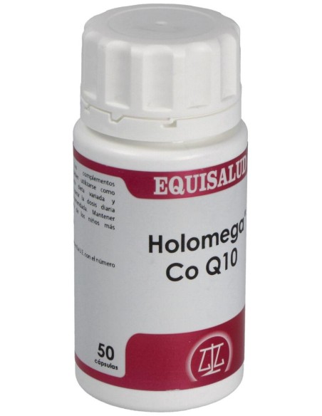 Holomega Coenzima Q10 50Cap. de Equisalud