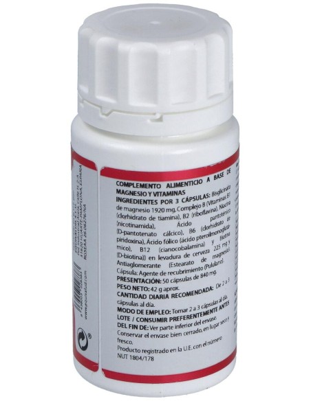 Holomega Magnesio 50Cap. de Equisalud