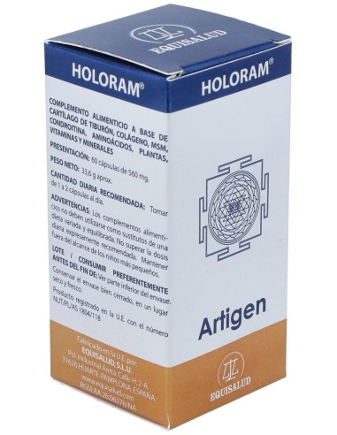 Holoram Artigen 60Cap. de Equisalud
