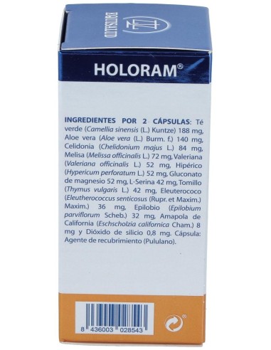 Holoram Equilibrium 60Cap. de Equisalud