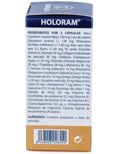 Holoram Radi 60Cap. de Equisalud