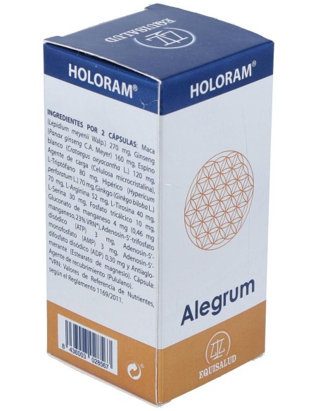 Holoram Alegrum 60Cap. de Equisalud