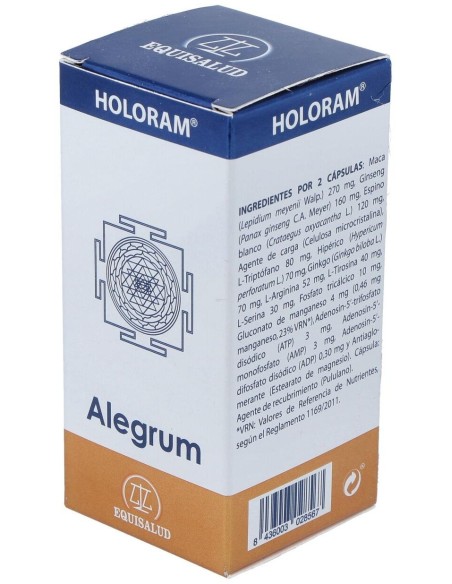 Holoram Alegrum 60Cap. de Equisalud
