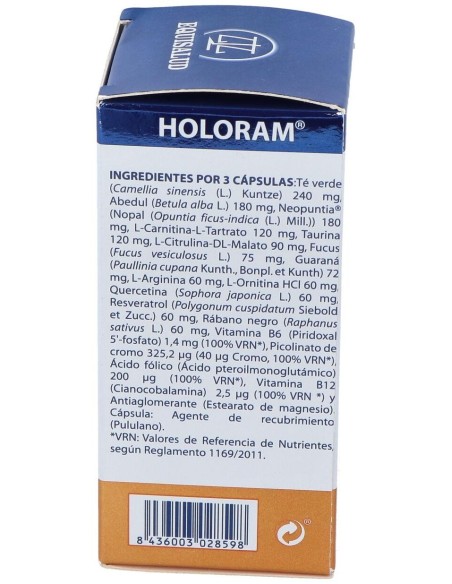 Holoram Reguline-M 60Cap. de Equisalud
