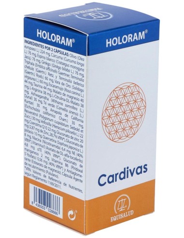 Holoram Cardivas 60Cap. de Equisalud