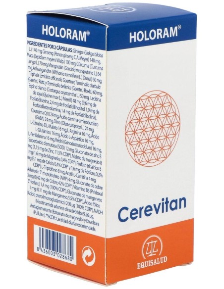Holoram Cerevitan 60Cap. de Equisalud