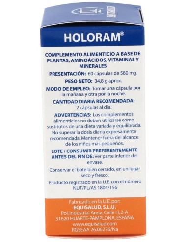 Holoram Endokrium 60Cap. de Equisalud