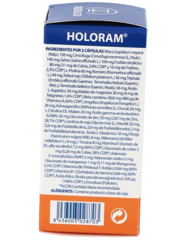 Holoram Endokrium 60Cap. de Equisalud