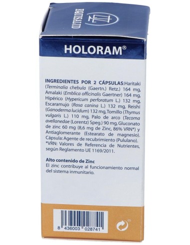 Holoram Soluvin 60Cap. de Equisalud