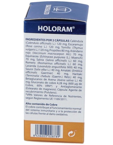 Holoram Soluban 60Cap. de Equisalud