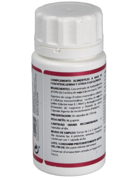 Holomega Fosfatidilserina 50Cap. de Equisalud