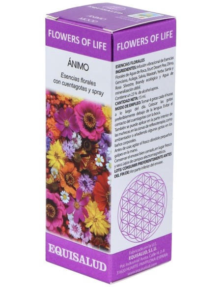 Flower Of Life Animo 15Ml. de Equisalud