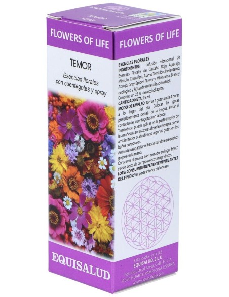 Flower Of Life Temor 15Ml. de Equisalud