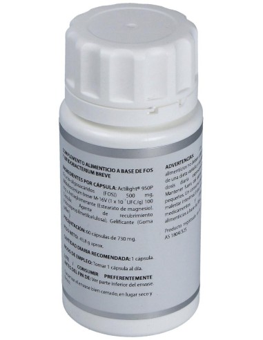 Microbiota Bifidobacterium Breve 60Cap. de Equisalud