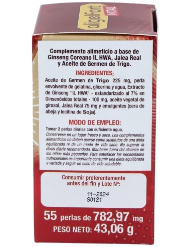 Aligel Fort Vital Il Hwa 55Perlas de Tongil