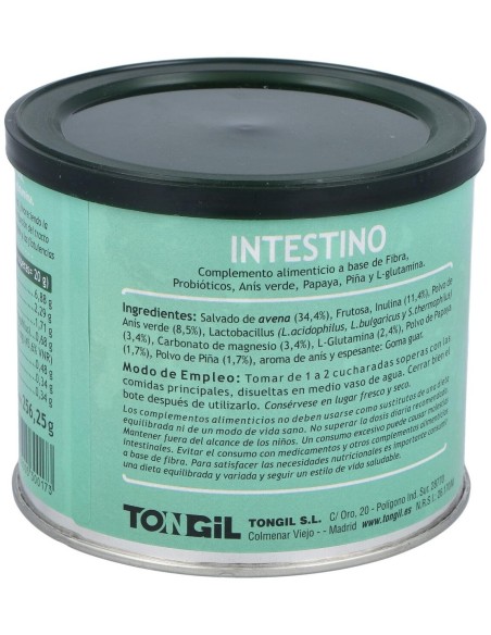 Nutriorgans Intestino 250Gr de Tongil