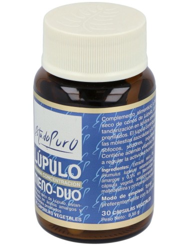 Lupulo Meno-Duo 30Cap. Estado Puro de Tongil