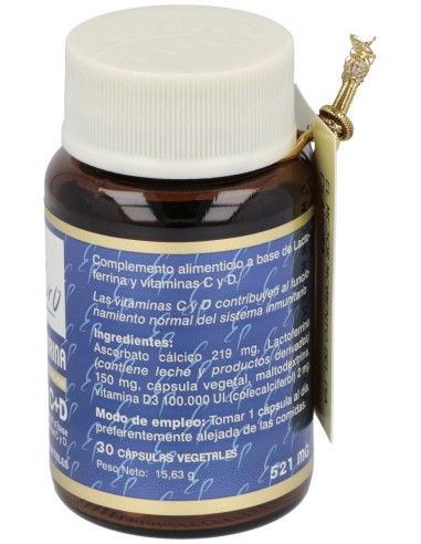 Lactoferrina Inmuno C+D 30Cap. de Tongil