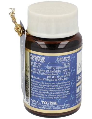 Lactoferrina Inmuno C+D 30Cap. de Tongil