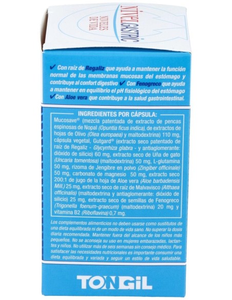 Nivelgastric (Stomacalm) 40Cap. de Tongil