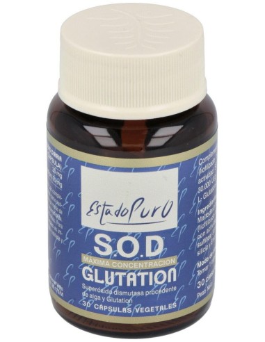Sod Glutation 30Cap. Estado Puro de Tongil
