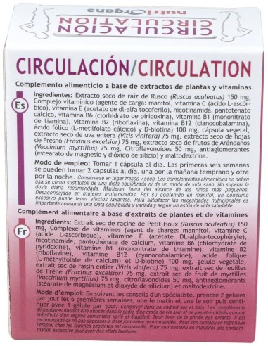 Nutriorgans Circulacion 40Comp de Tongil