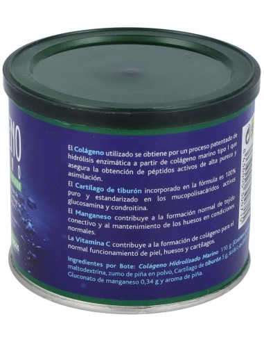 Colageno Marino Con Cartilago De Tiburon 200Gr. de Tongil