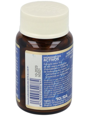 Ajo Negro Envejecido 40Cap. Estado Puro de Tongil