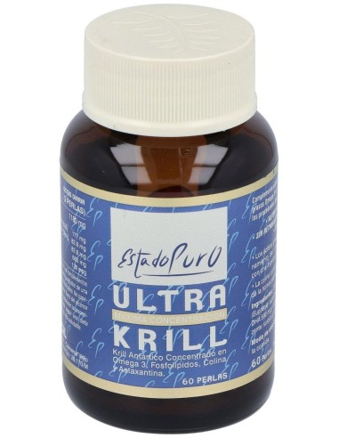 Ultra Krill 60Perlas Estado Puro de Tongil