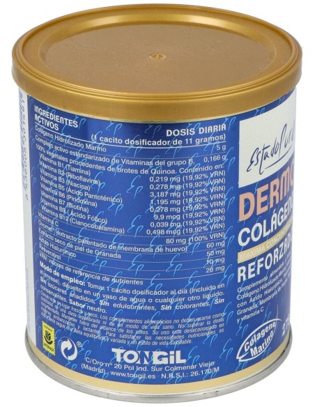 Dermocolageno Reforzado 275Gr. Estado Puro de Tongil