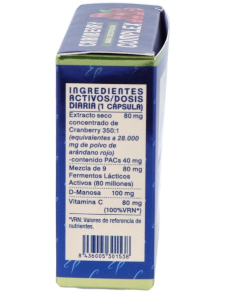 Cranberry Complex 30Cap. Estado Puro de Tongil