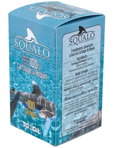 Squalo Cartilago De Tiburon Puro 750Mg. 100Cap. de Tongil